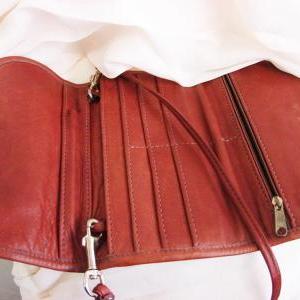 Leather Vintage Wallet Cross Purse